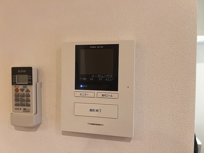 セキュリティ　退去予定のため別部屋写真使用