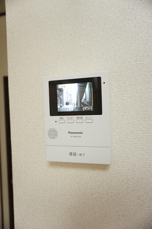 セキュリティ　来客時に便利なＴＶモニターホン