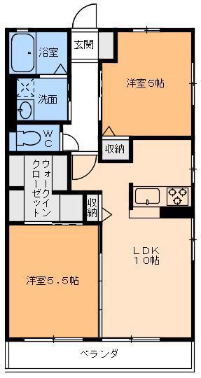 トラッドハイム斎院の間取り写真