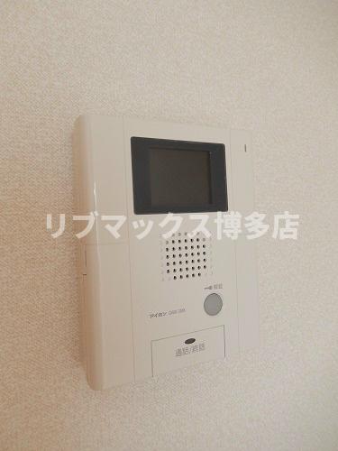 セキュリティ　訪問者の顔が見えて安心