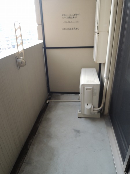 バルコニー　別部屋参考写真。
