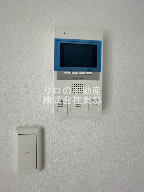 セキュリティ　訪問者が一目で分かるＴＶモニタ付インターホンです！