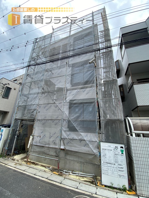 建物外観　新築物件建築中です。