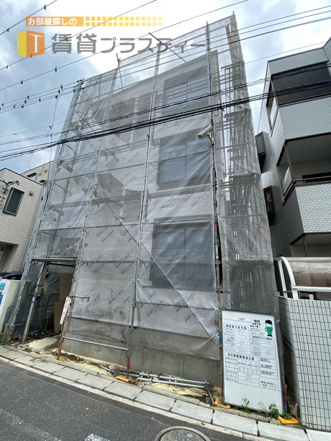 建物外観　新築物件建築中です。