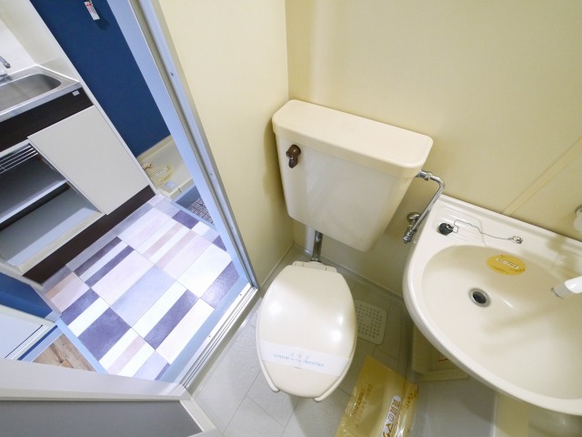 トイレ　ゆったりとした空間のトイレです