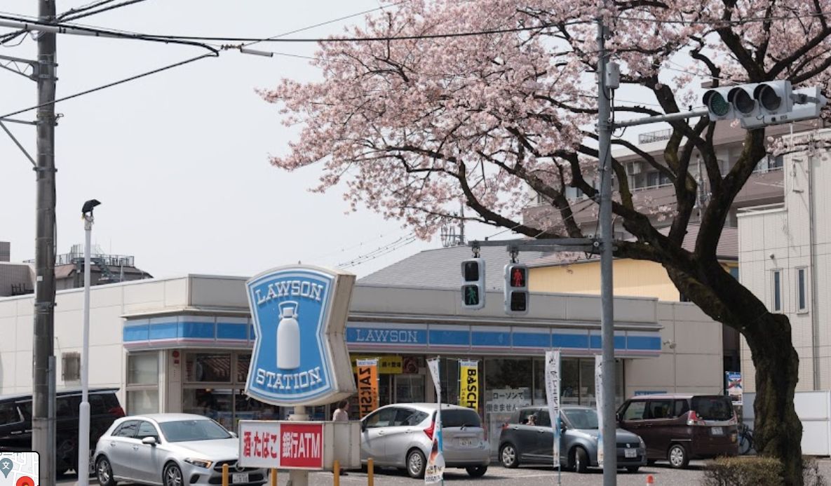 コンビニ　ローソン国立さくら通店（コンビニ）まで383m