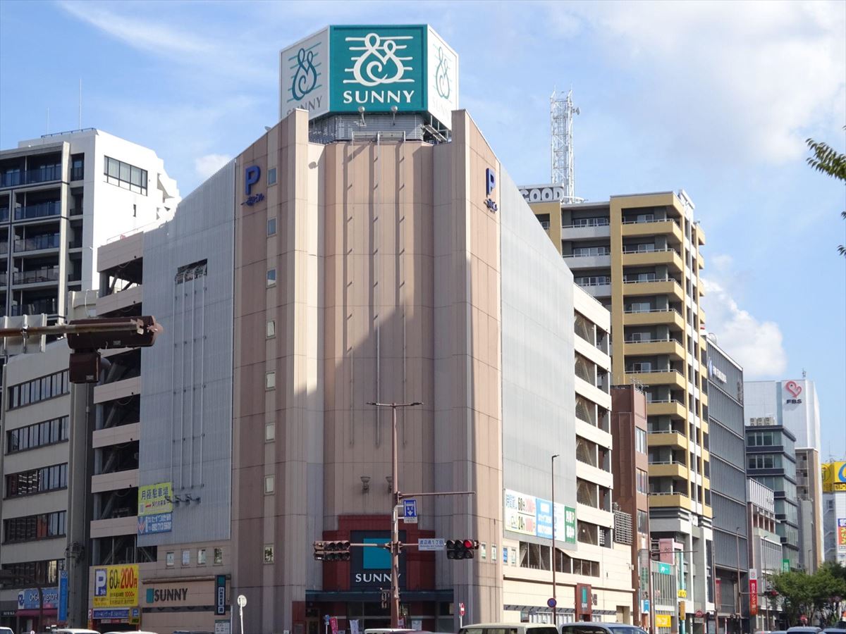スーパー　サニー渡辺通店（スーパー）まで620m