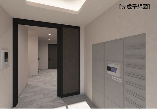 その他　◆共用部オートロックの完成予想図です。
