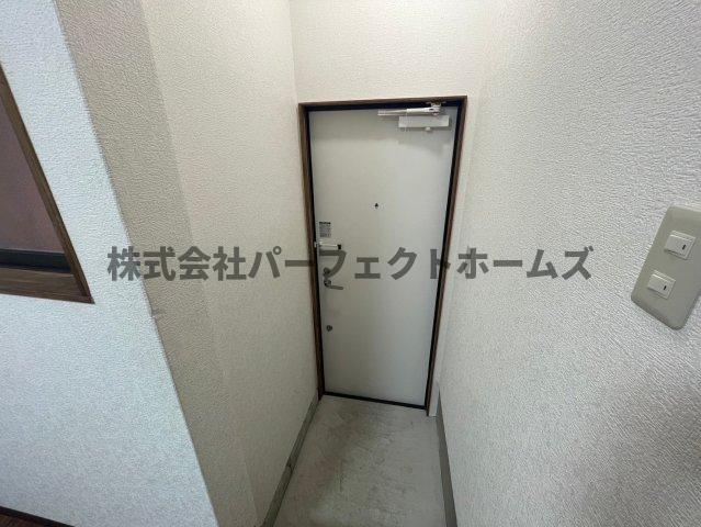 玄関　明るい玄関です