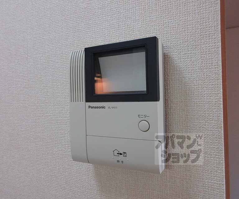 セキュリティ　モニター付きで安心・
