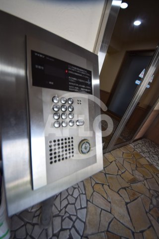 セキュリティ　レバンガAP難波南II　オートロック