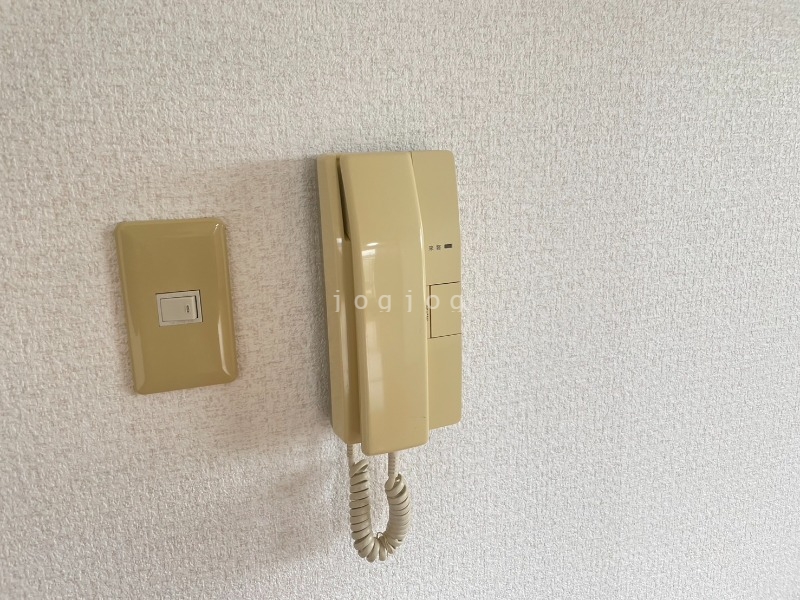 セキュリティ　インターホンです。