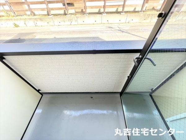 バルコニー　※写真は同タイプの102号室