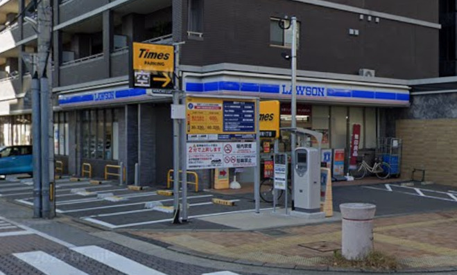 コンビニ　ローソン 福岡姪浜駅前店（コンビニ）まで737m