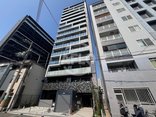 建物外観　プレサンス芦原橋ヴィブラス　外観