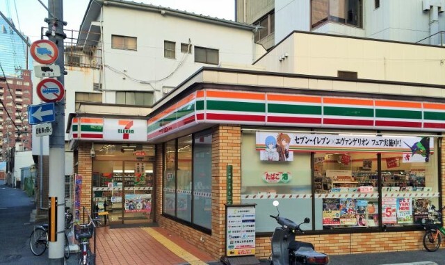 コンビニ　セブンイレブン大阪中崎町店（コンビニ）まで203m