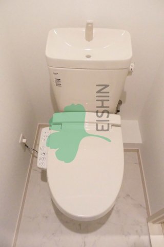 トイレ　清潔感のあるトイレです。