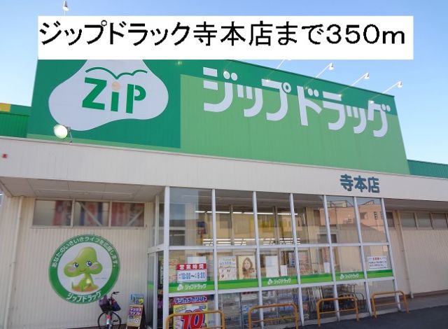 ドラックストア　ジップドラッグ寺本店（ドラッグストア）まで350m