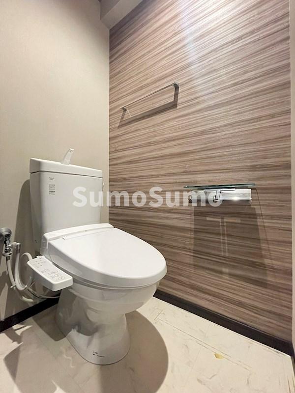 トイレ　ゆったりとした空間のトイレです