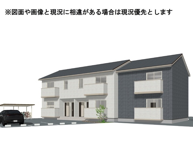 建物外観　※完成予想図につき、実物とは多少異なる場合があります。