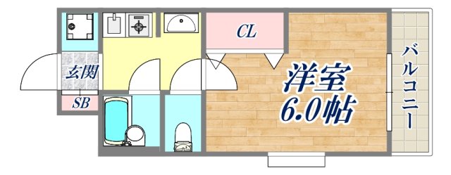 ステラハウス14の間取り写真