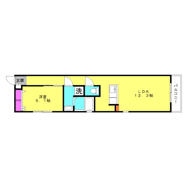 ブロンテ東加古川の間取り写真