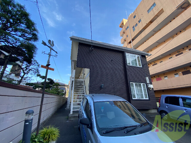 建物外観　仙台市若林区新寺二丁目「メゾンジルエット」
