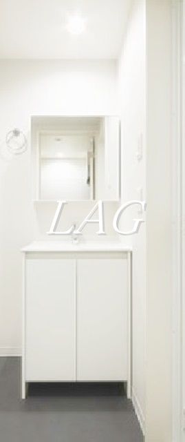 洗面設備　洗面台です。
