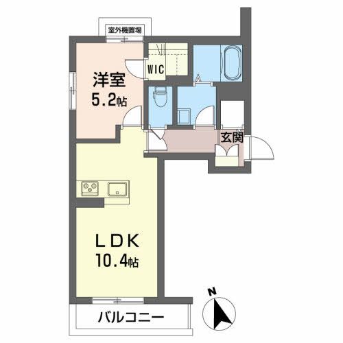 シャーメゾン イーフィールドの間取り写真
