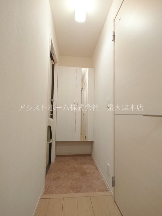 パシオーネ B棟の玄関写真