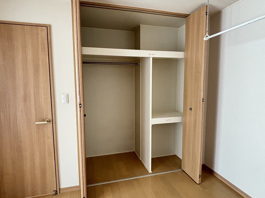 収納　荷物の仕分けに便利な収納スペース