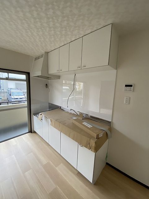 ライフマンションのキッチン写真