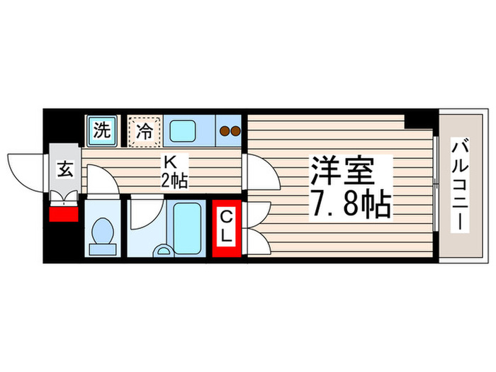 サンフラワ-第6の間取り写真