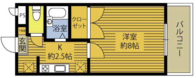 エスポアールゆきIIの間取り写真