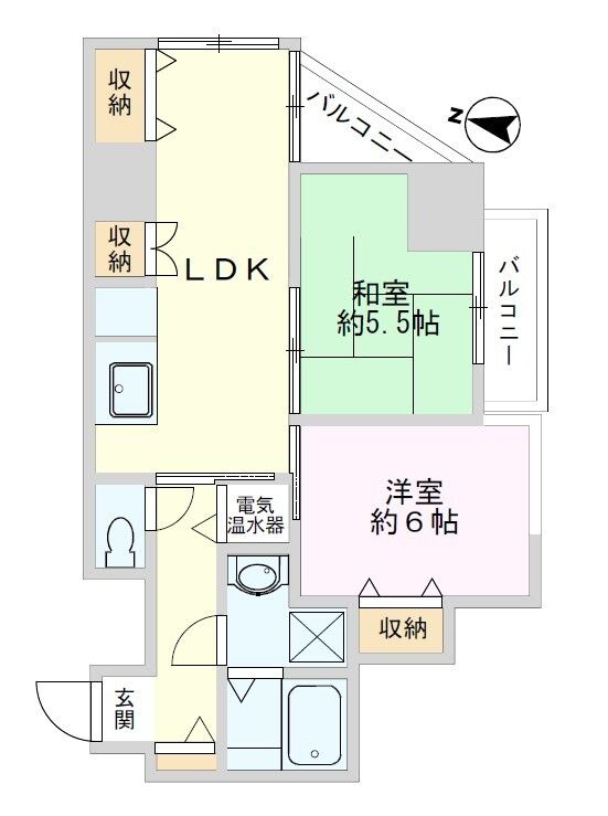 ライオンズマンション大山氷川町の間取り写真