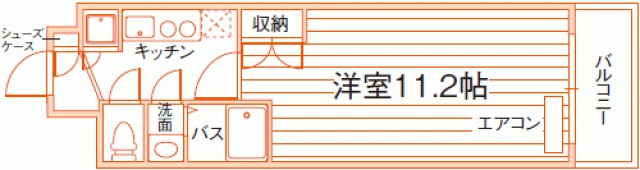 アレグリアカーサの間取り写真