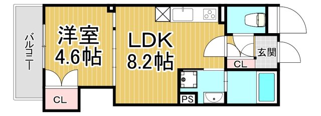 仮)光明町新築アパートの間取り写真