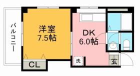 ＪＲ土讃線 薊野駅 徒歩12分 4階建 築26年の間取り写真