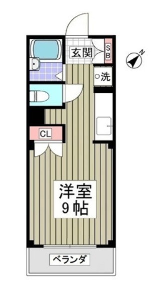 メゾンルシエールの間取り写真