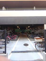 駐車場　駐輪場です