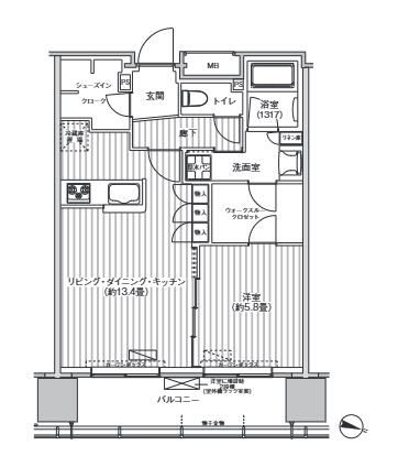 桜ヒルズ九段北の間取り写真