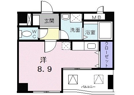 エスタシオンの間取り写真