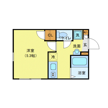 グレースコート町屋の間取り写真