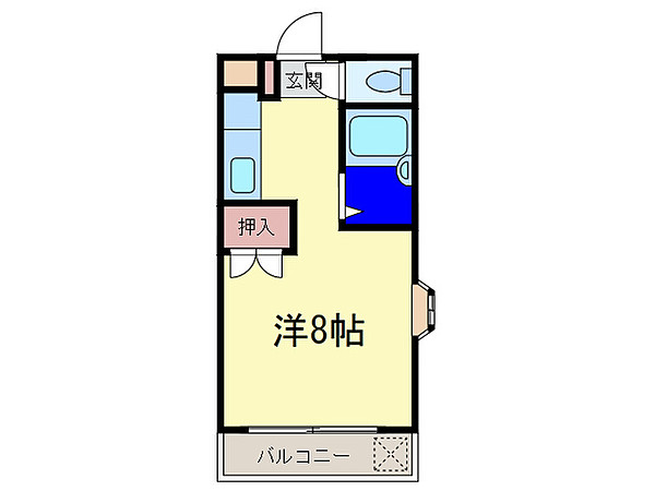ドムール大楠の間取り写真