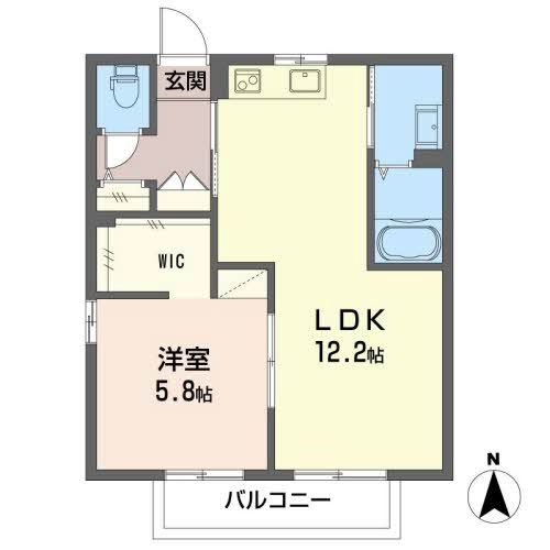 コーポSEの間取り写真