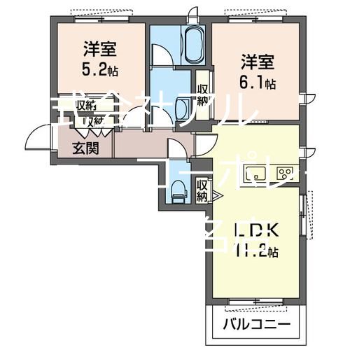 グランリヴァージュの間取り写真