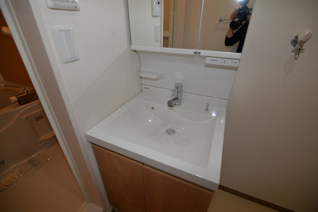 洗面設備　写真は同シリーズの他の物件のものです
