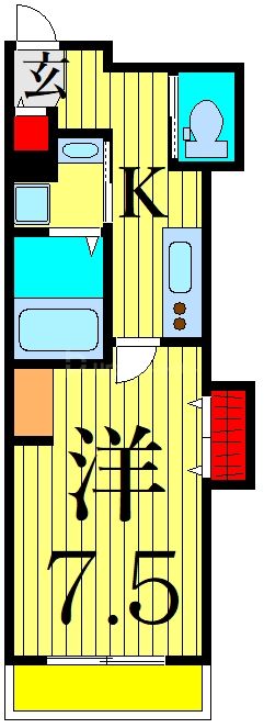 アトリエ更勝の間取り写真