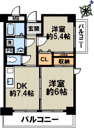 エスオーチの間取り写真