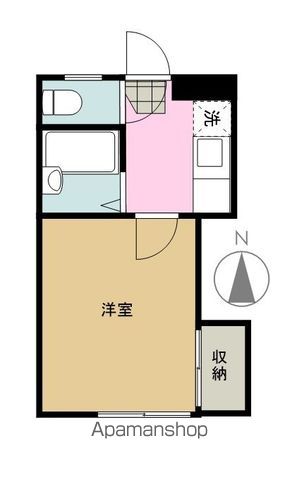 エクレール清水台の間取り写真